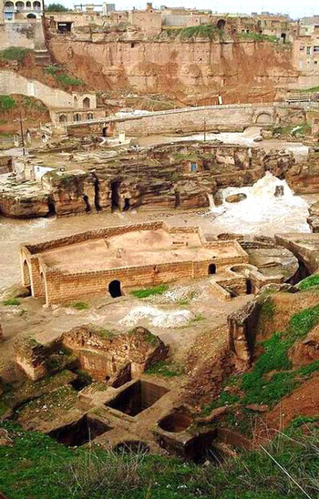 آشنایی با آبشارهای زیبای شوشتر سیکاها