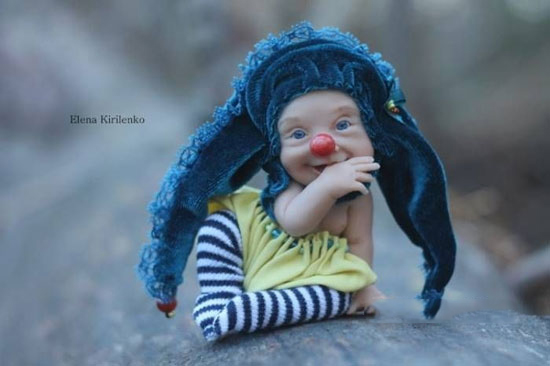 عروسک های زیبای بند انگشتی که با انسان مو نمیزند