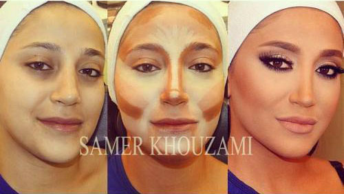 معجزه گریم روی صورت زنان زشت + سری کامل آموزش