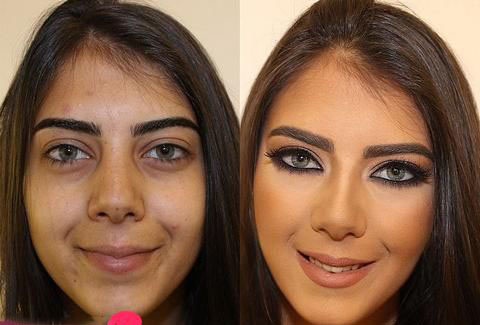 معجزه گریم روی صورت زنان زشت + سری کامل آموزش