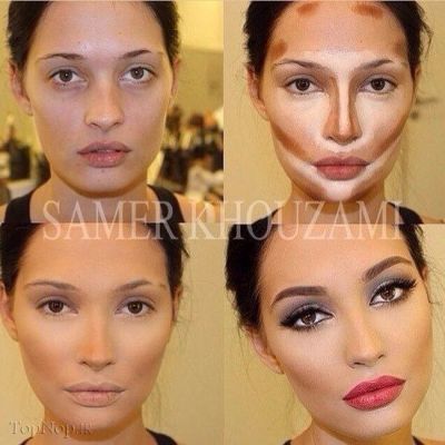 معجزه گریم روی صورت زنان زشت + سری کامل آموزش