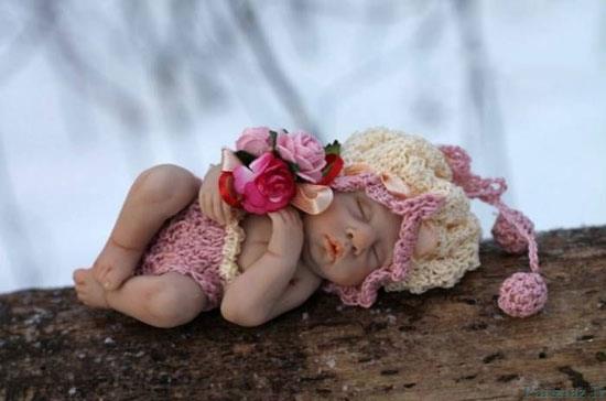 عروسک های زیبای بند انگشتی که با انسان مو نمیزند