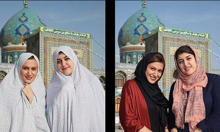 وقتی دخترای ایرانی خاله قزی میشن