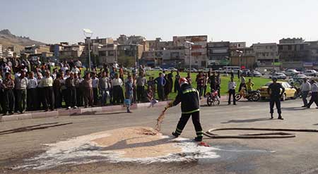 حادثه ترمز بریدن مرگبار تریلر نفتکش در سنندج