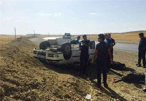 تصادف و واژگونی مرگبار سه ملی پوش کاراته ایرانی