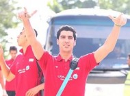 عکس شهرام محمودی در کنار پسر و همسرش