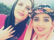 شباهت بسیار زیبای بهنوش و تینوش طباطبایی و تینا