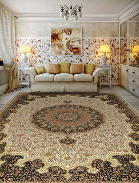 ایده های سالن پذیرایی با رنگ های جذاب و گیرا