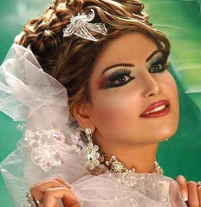 مدل آرایش خلیجی عروس - سری سوم