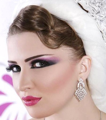 مدل آرایش خلیجی عروس - سری سوم