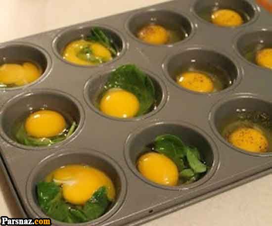 زیباترین نمونه های نیمرو | آموزش تزیین زیبای تخم مرغ نیمرو