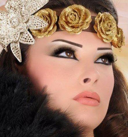 مدل آرایش خلیجی عروس - سری سوم