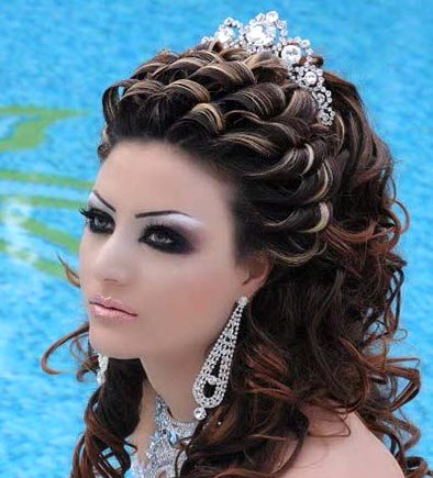 مدل آرایش خلیجی عروس - سری سوم
