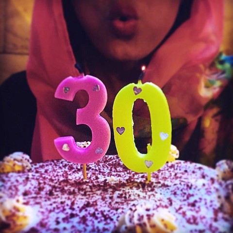 انتشار عکس جشن تولد 30 سالگی پریناز ایزدیار