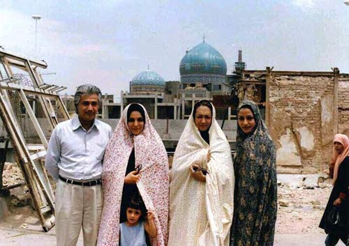 عکس دیده نشده از جوانی نیکی کریمی و مریلا زارعی