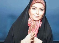 تیپ آزاده نامداری در يکي از سکانس های فیلم نسیم