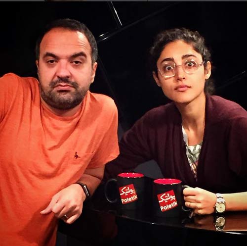 گلشیفته فراهانی با این مجری مشهور ازدواج کرد + تصاویر