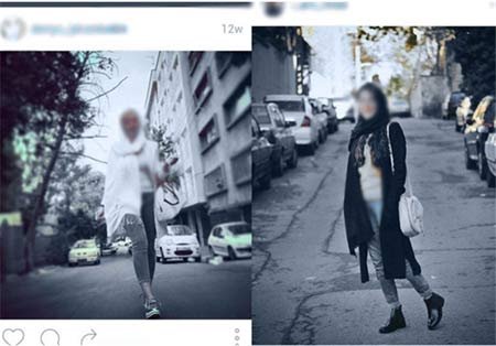 گردش دختران مدل اینستاگرام در خیابانهای تهران + تصاویر