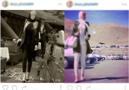 گردش دختران مدل اینستاگرام در خیابانهای تهران + تصاویر