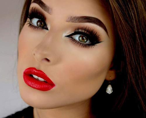عکس های داغ مدل آرایش جدید دختران خوشگل و ناز