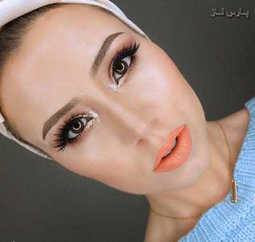 مدل آرایش شیک دختران خوشگل و زیبا 2016