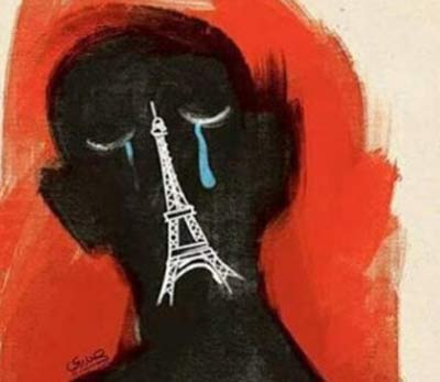 واکنش مهناز افشار و هنرمندان معروف به فاجعه پاریس