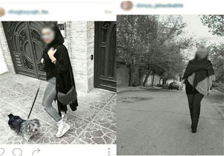 گردش دختران مدل اینستاگرام در خیابانهای تهران + تصاویر