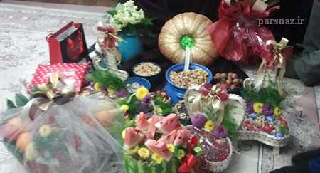 عکسهای زیبای تزئین شب یلدایی برای عروس