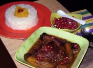 طرز تهیه مسما انار و بادمجان مناسب شب چله