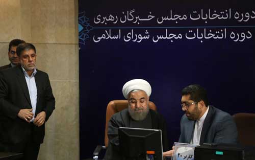 حسن روحانی در انتخابات خبرگان رهبری ثبت نام کرد +عکس