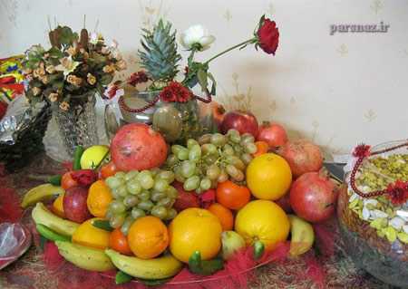 عکسهای زیبای تزئین شب یلدایی برای عروس