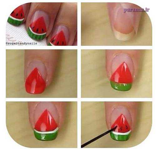 مدلهای شیک طراحی ناخن درشب یلدا