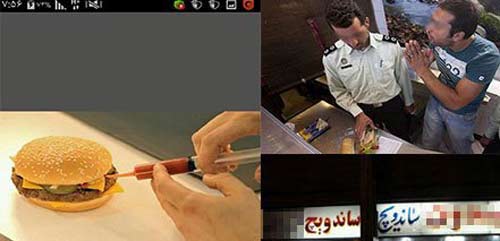 جنجال دستگیری ساندویچ فروش داعشی +عکس