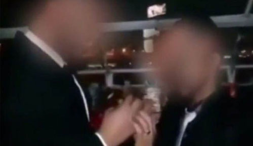 ازدواج جنجالی همجنسگرایان در عربستان +عکس