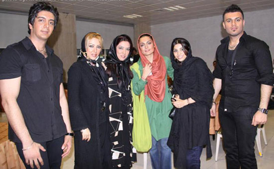 لیلا اوتادی و الناز شاکردوست در کنسرت فرزاد فرزین