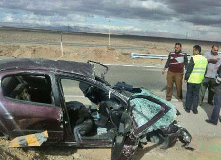 خبرنگار شبکه خبر در تصادف رانندگی درگذشت +عکس