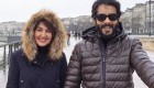 متن عاشقانه بازیگر مرد ایرانی برای همسر خارجیش گلوریا +عکس