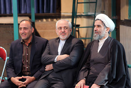 محمدجواد ظریف و همسرش در حال رای دادن +عکس