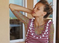 جنجال طراحی لباسهای مبتذل و سکسی از چفیه +عکس