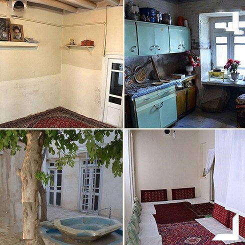 خاطره رهبر از خانه پدری ، عکس خانه پدری رهبر