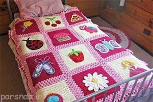 مدل های روتختی قلاب بافی جدید 2016