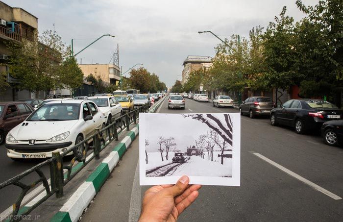 روایت طهران قدیم و تهران جدید به زبان تصویر