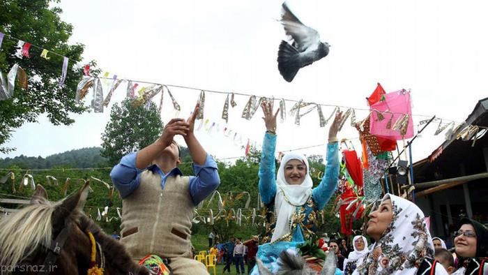 تصاویری از عروسی های سنتی در تمام ایران