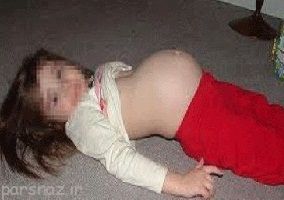 دختری که از پدر و معلمانش باردار شد