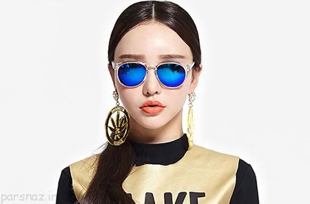 طرح های عینک آفتابی و خلبانی زنانه برند INMIX