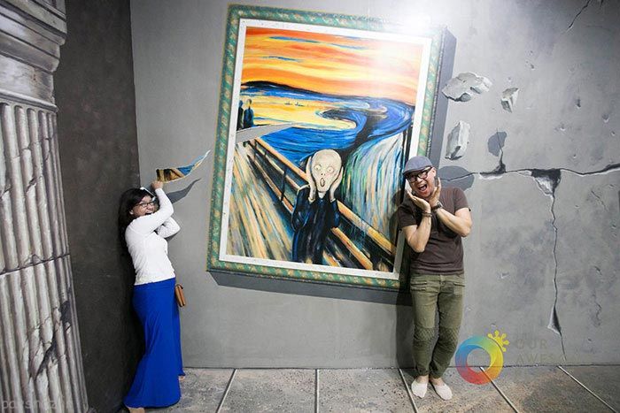 عکس های جذاب از موزه سه بعدی در فیلیپین
