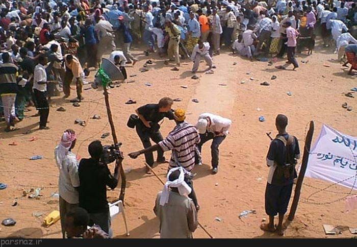عکاسان و خبرنگاران در نزدیکترین نقطه خطر