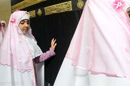 انواع طرح های چادر جشن تکلیف دختران
