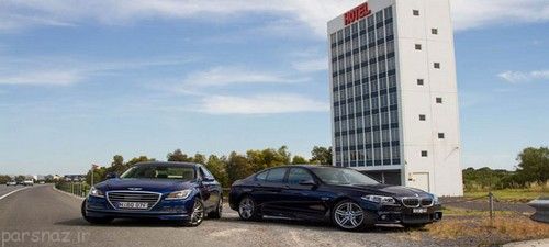 نبرد هیوندا جنسیس و BMW سری 5