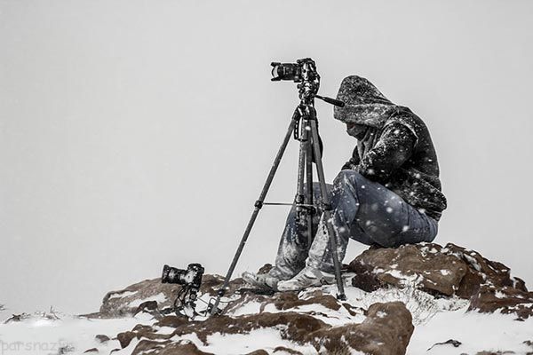 تصاویر عکاسان در حال عکس برداری را ببینید